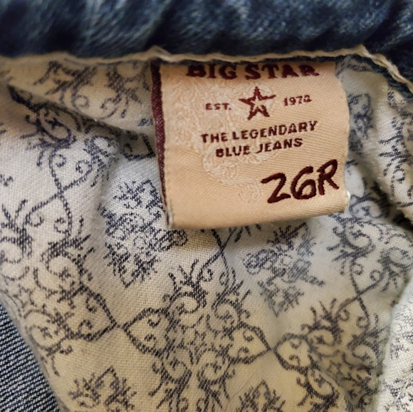 Big star jeans sz 26! - Picture 2 of 3
